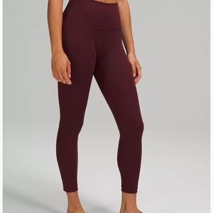 lululemon high rise leggings
